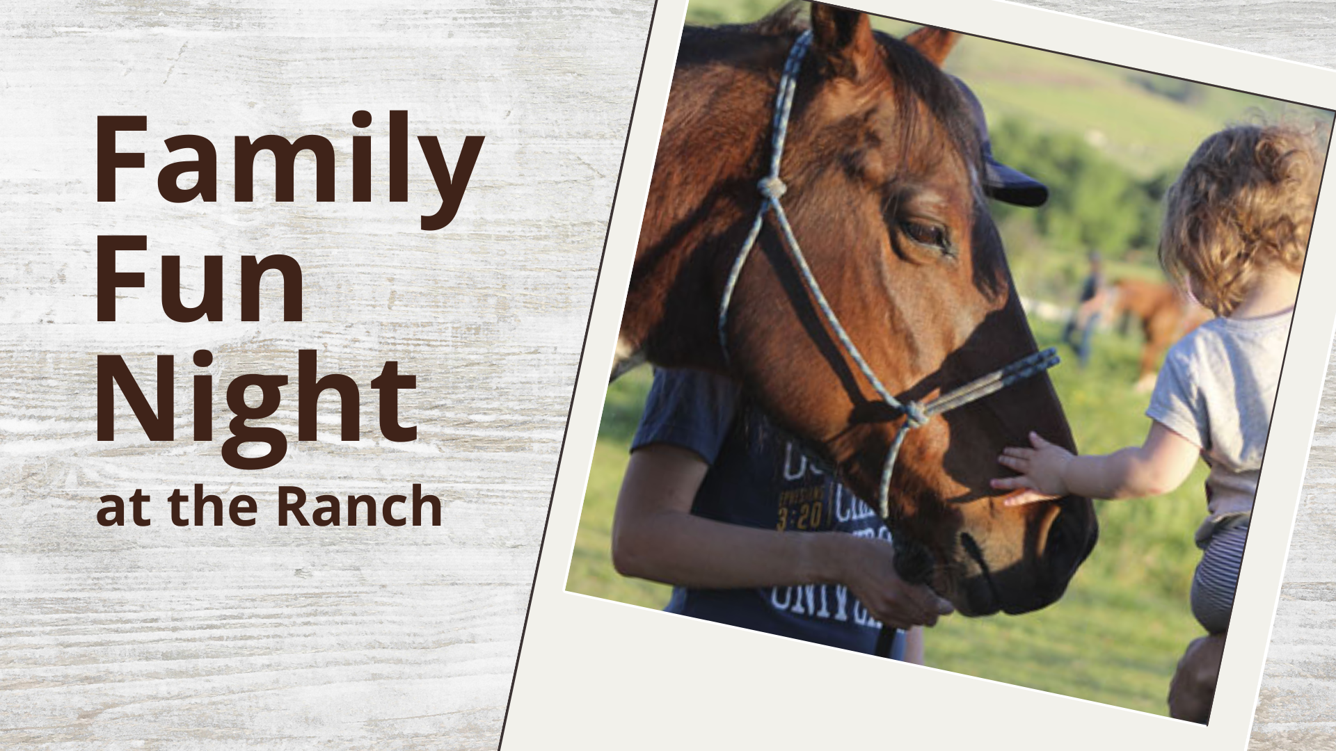 Abundant Life Ranch - Family Fun Night Event