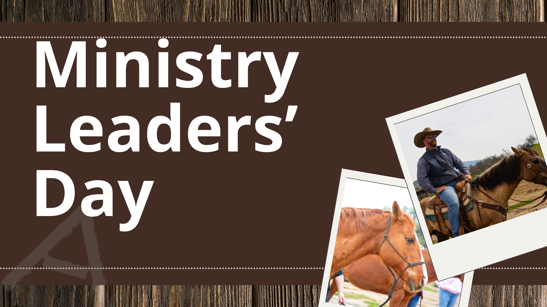 Event Announcement for Ministry Leaders Day 2024 at Abundant Life Ranch in Reedley California